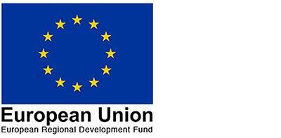 European Regional Development Fund of European Union logo.