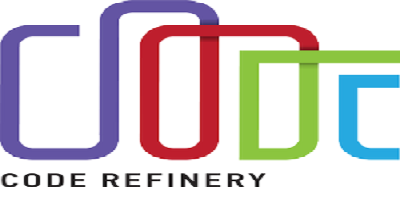 Code refinery logo.