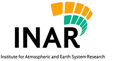 INAR Institute for Atmospheric and Earth System Research logo.