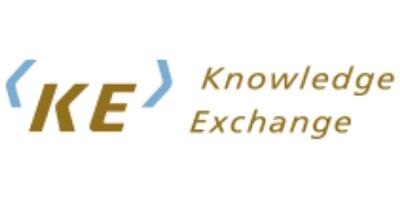 KE Knowledge Exchange logo.