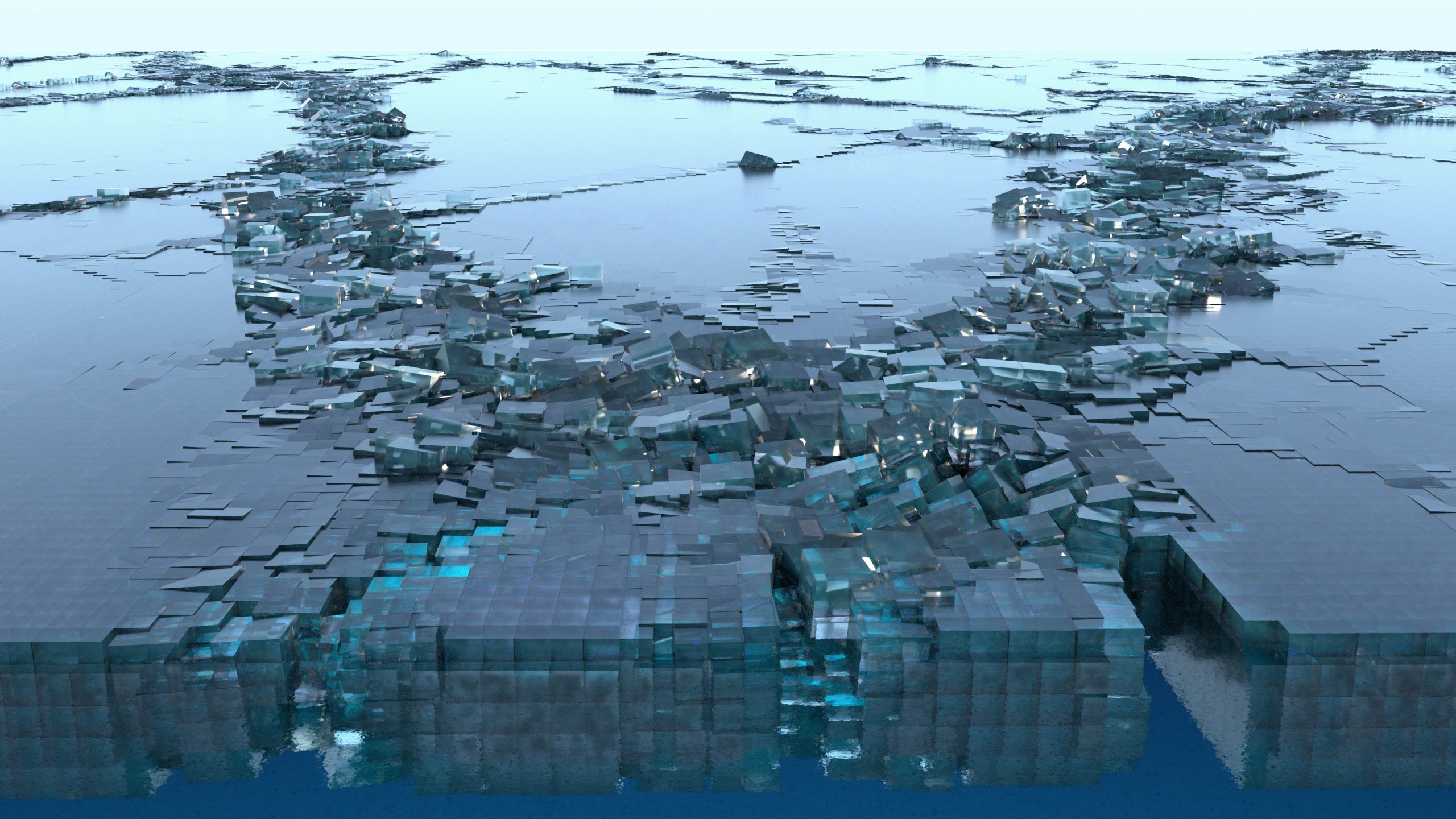 DEM-based sea ice model development