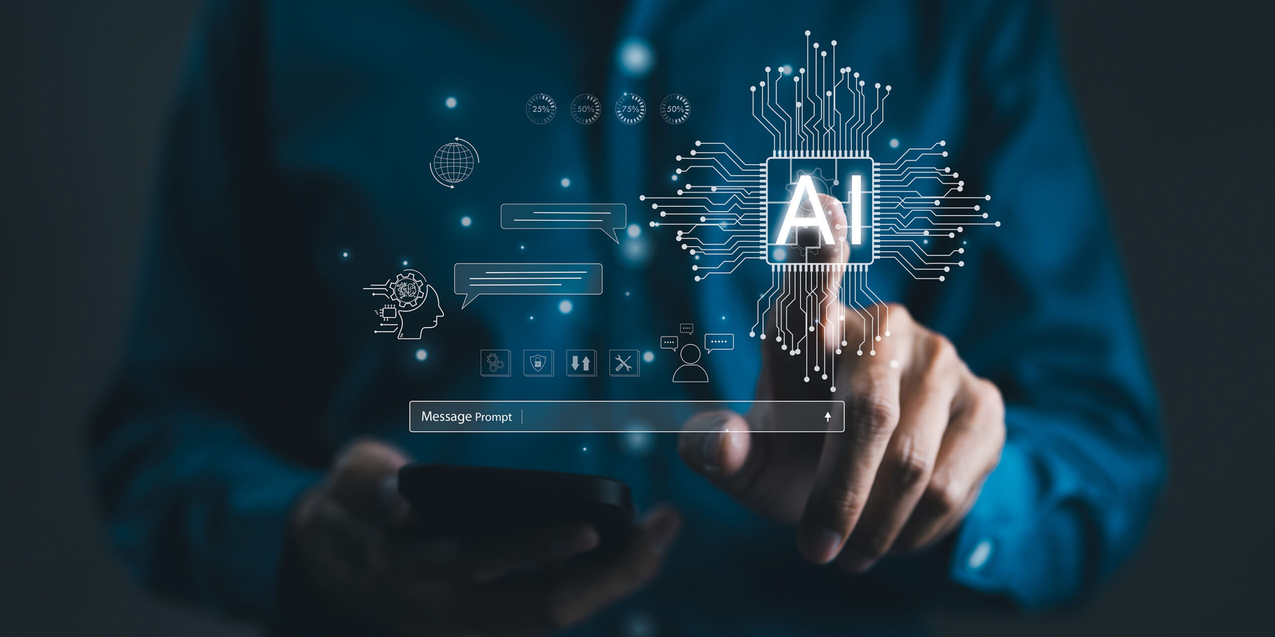 Chat with AI technology